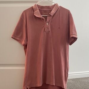 Dockers Men's Light Pink Polo Shirt